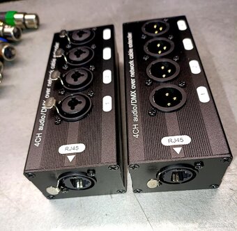 Prodám různé DMX - Lan RJ 45 - 3
