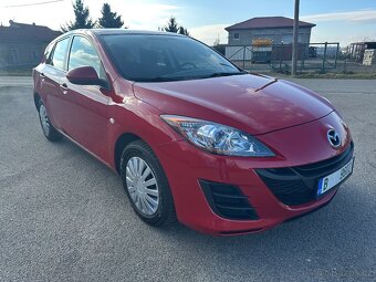 Mazda 3 1,6i 77kW r.v.2010, serviska, 1.majitel - 3