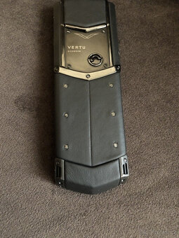 Vertu Signature S čistě černá, 100% originální - 3