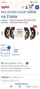Brzdové bubny alko 5x112 , 200x50 mm - 3