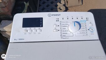 Pračka s vrchním plněním Indesit - 3