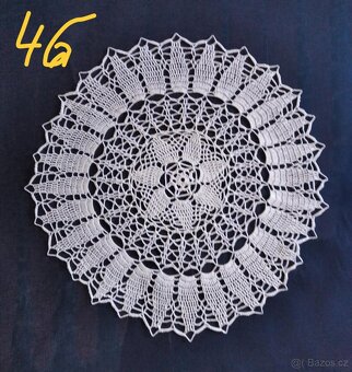Ručně háčkované dečky 40 cm - 3