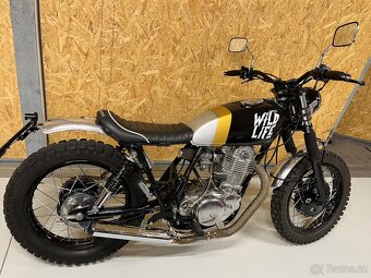 Yamaha SR 500 stavba Wild Life - 3