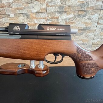 Vzduchovka Air Arms S400 Rifle 4.5mm buk+doplnky - 3