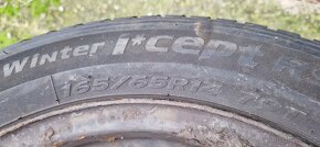 Zimní kola 2x 165/65 R 14 Škoda fabia Hankook - 3