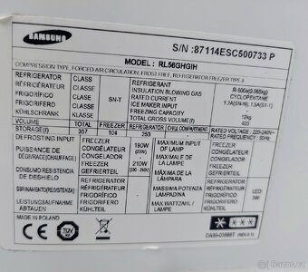 Lednička kombinovaná s mrazničkou SAMSUNG RL56GHGIH - 3
