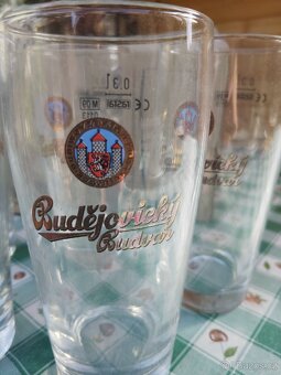 Budějovický Budvar sklenice na pivo 0.3 l - 3