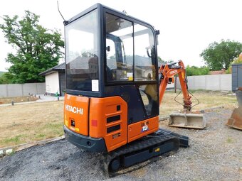 Mini bagr HITACHI ZX 19, 2022,Hydraulická svahovka TOP stav - 3