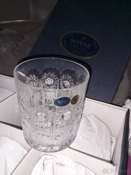 Skleničky na whisky 6x. SONNE Crystal. - 3