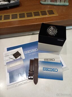 Zánovní SEIKO Prospex SSG015 solar, rádiový signál, chrono. - 3