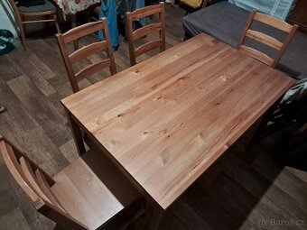 Ikea jídelní stůl Jokkmokk a 4 židle - 3