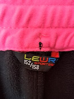 NOVÉ dívčí softshellové kalhoty LEWRO ORES, vel. 152/158 - 3