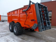 Rozmetadlo hnoje - chlévské mrvy - kompostu - nosnost 20 tun - 3