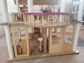 Dřevěný domeček pro panenky zn.EICHHORN - 3
