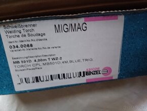 SVÁŘECÍ HOŘÁK ABICOR BINZEL MB GRIP 501 D - 3