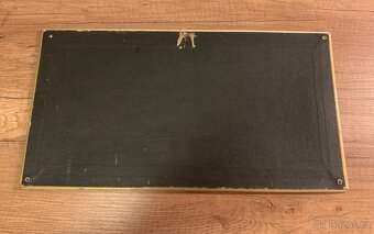 Stará kartonová cedule Staropramen Smíchov 40x25cm - 3
