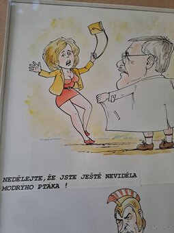 Lubomír Vaněk-Brněnský karikaturista. - 3