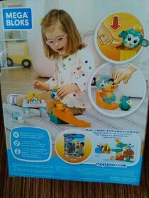 Mega Bloks Peek a Blocks velká skluzavka - tučňák - 3