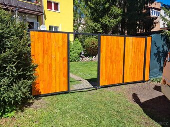 vjezdová vstupní vrata, brána do šíře 300cm - 3