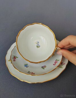 Úžasný porcelánový kávový set od manufaktury Meissen - 3