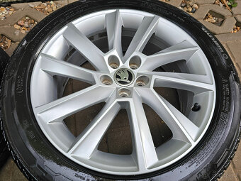 ALU zimní kola Škoda 5x100 Scala R17 ET40 Stratos - 3