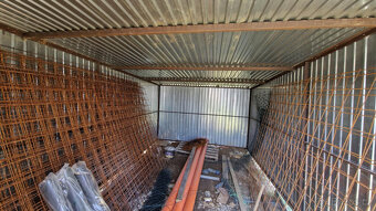 Garáž 3000x5000mm plechová montovaná dvoukřídlá vrata - 3