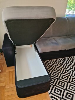 Prodám rozkládací gauč do U - prostorný - 3