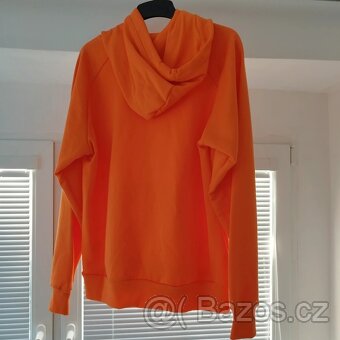 NOVÁ vintage retro mikina Lonsdale oranžová/zlatá - 3