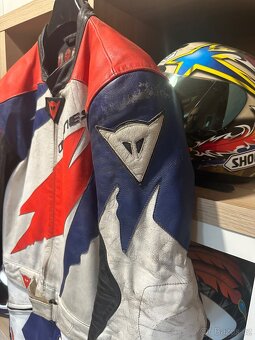 Kožená kombinéza Dainese vel.54, youngtimer, retro - 3