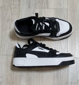 Černobílé boty, zn. PUMA, vel 37,5 TOP STAV - 3