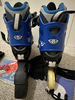 In line brusle Bladerunner ABEC7 vel. 28-32 rukavice chránič - 3
