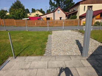 Dvoudílná boční markýza 600x180cm v super stavu - 3