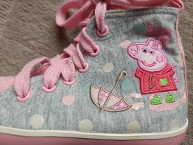 Tenisky conversky Next Peppa Pig vel. 8 (cca 26) - 3