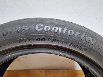 Letní pneu 215/55/17 2xAltenzo, 2xBridgestone - 3