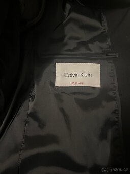 Oblek Calvin Klein 32 W/ 34L slim fit - 3