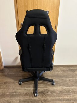 Herní židle DXRacer Formula černá, látková - 3