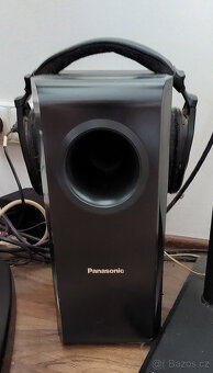 BW + CD Sony + přepínač rádio ,CD atd + Subwoofer Panasonic - 3