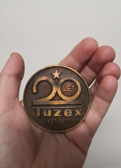 Medaila Tuzex 20 rokov 1957-1977 - 3
