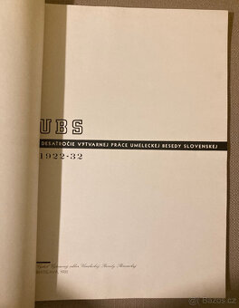 (SK Avantgarda) Umelecká beseda Slovenska, 1932 - 3