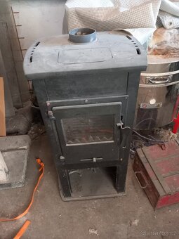 Stará starožitna litinová kamna - 3