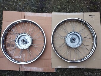 ČZ Sport 19" ČZ 473, 470 , 475 nová kola a brzdové štíty - 3