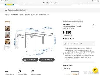 Rozkládací stůl Ikea - 3