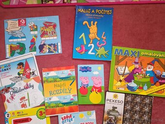 Set časopisu, omalovánek, úkolů - 3