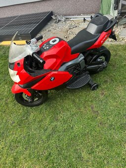 Dětská elektrická motorka BMW K1300S + 2x starší motorka - 3