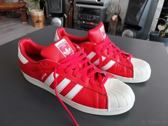Prodám Adidas superstar, kožené,originál, - 3