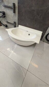 Umyvadlo z mramoru 60 cm, vcetne konzoli - 3