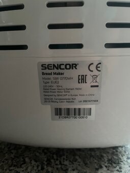 SENCOR PEKARNA - 3