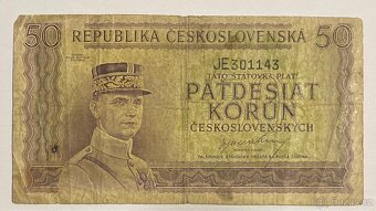 Bankovky 50 korun bez data (1945) - 3