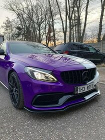 Přední podspoiler mercedes C63/63s - 3
