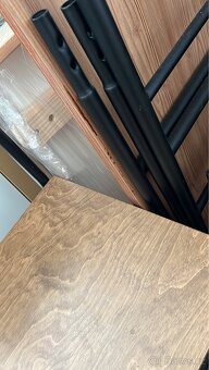 IKEA Barový stůl HAVERUD, 2x židle SANDSBERG - 3
